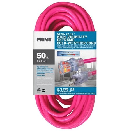 PRIME CABLE AND WIRE EXTN CORD 12/3 SJTW 50'L NS513830